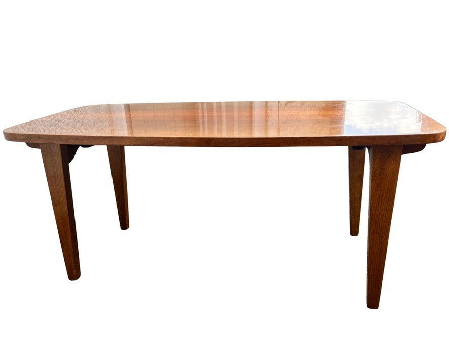 Vintage Folding Coffee Table / Teak Side Table Mid Century End Table 92cm x 45cm