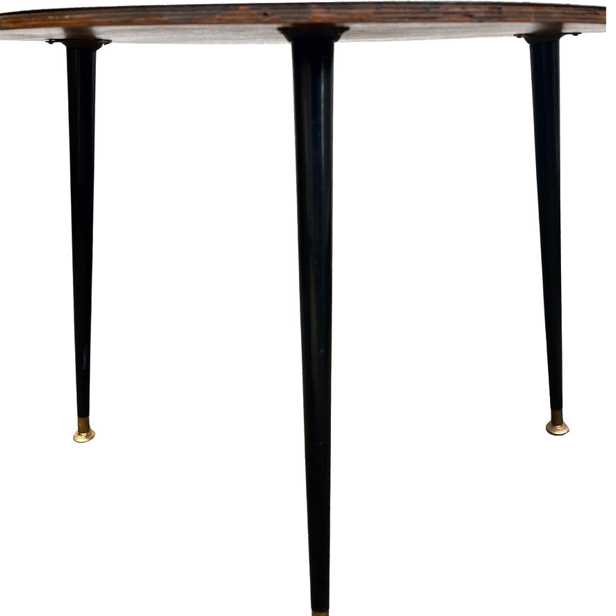 Mid Century Coffee Table with Hairpin Legs Atomic Style Sputnik Interior 61cm