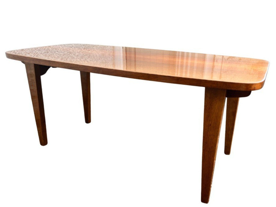 Vintage Folding Coffee Table / Teak Side Table Mid Century End Table 92cm x 45cm