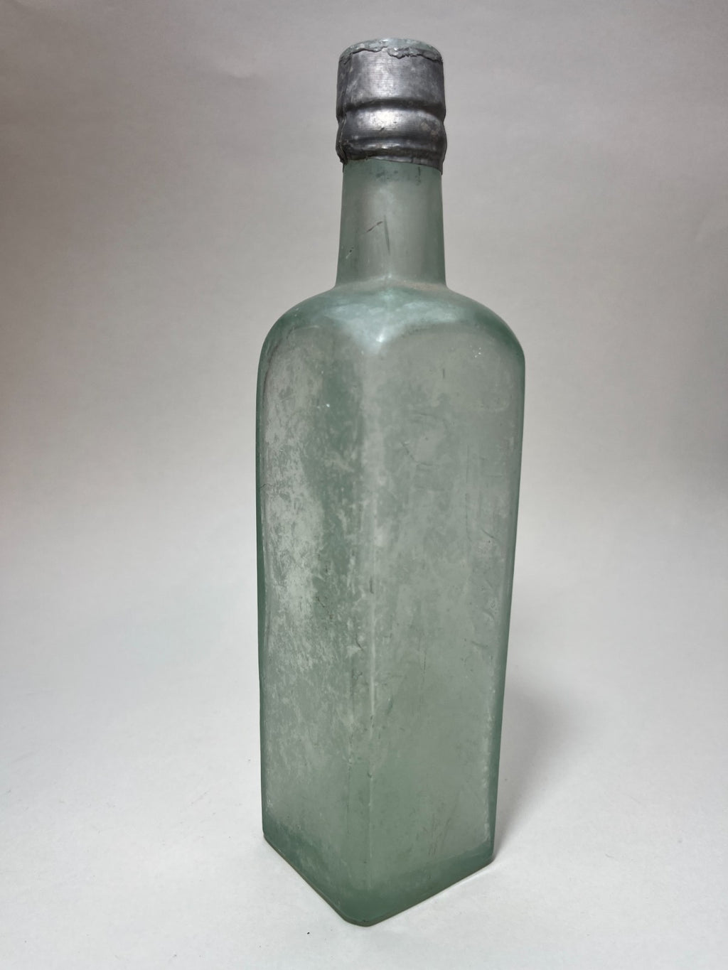Vintage Green & Aqua Glass Bottle Job Lot Antique Style Apothecary Bottles