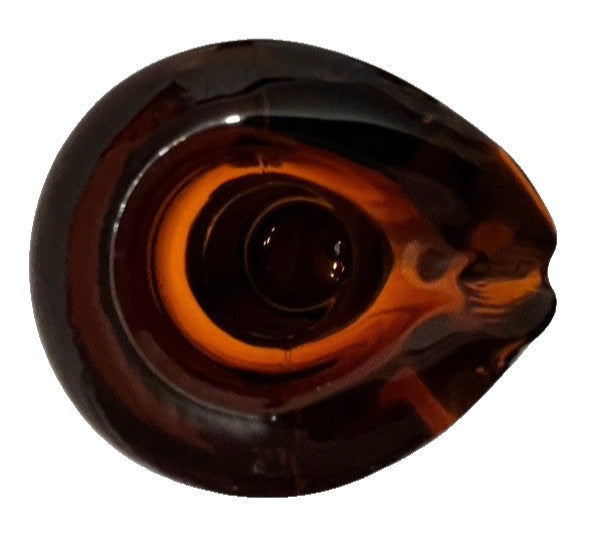 Holmegaard Viking Carafe Amber Glass Bottles Set 3 Vintage 1960s Mixed