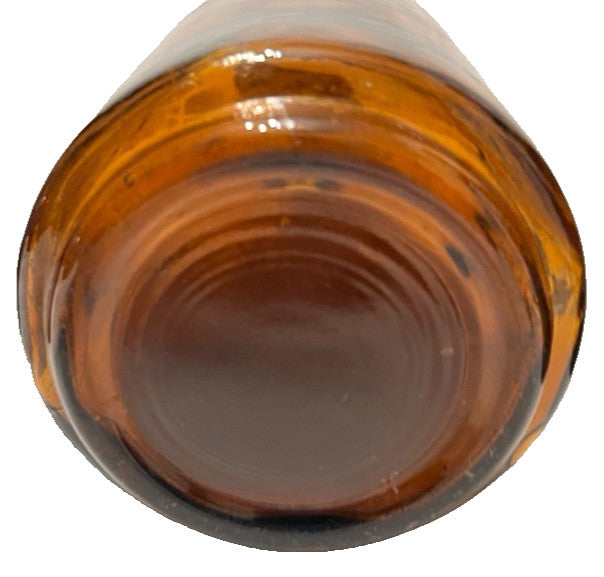 Holmegaard Viking Carafe Amber Glass Bottles Set 3 Vintage 1960s Mixed