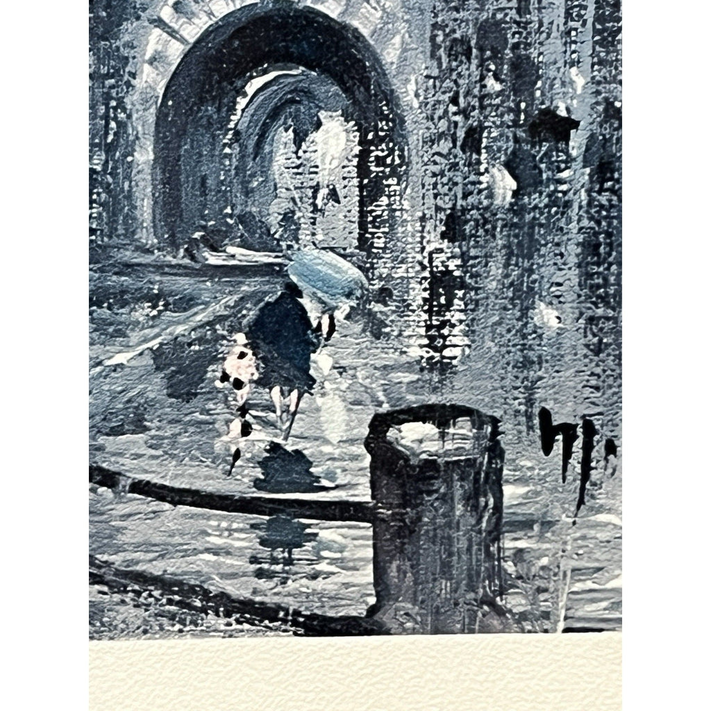 Maurice Legendre Signed Framed Art Rothenburg Print 50×42cm