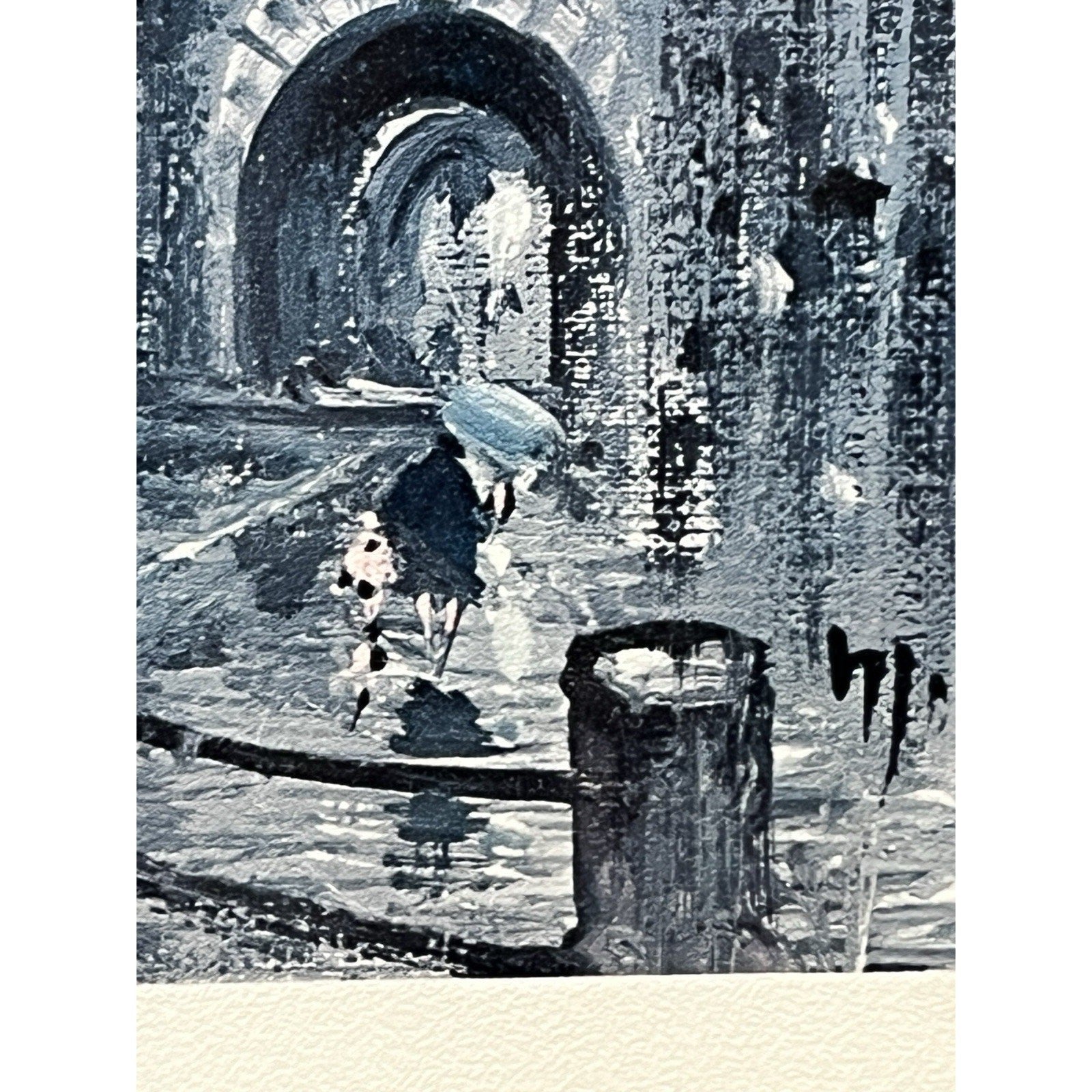 Maurice Legendre Signed Framed Art Rothenburg Print 50×42cm