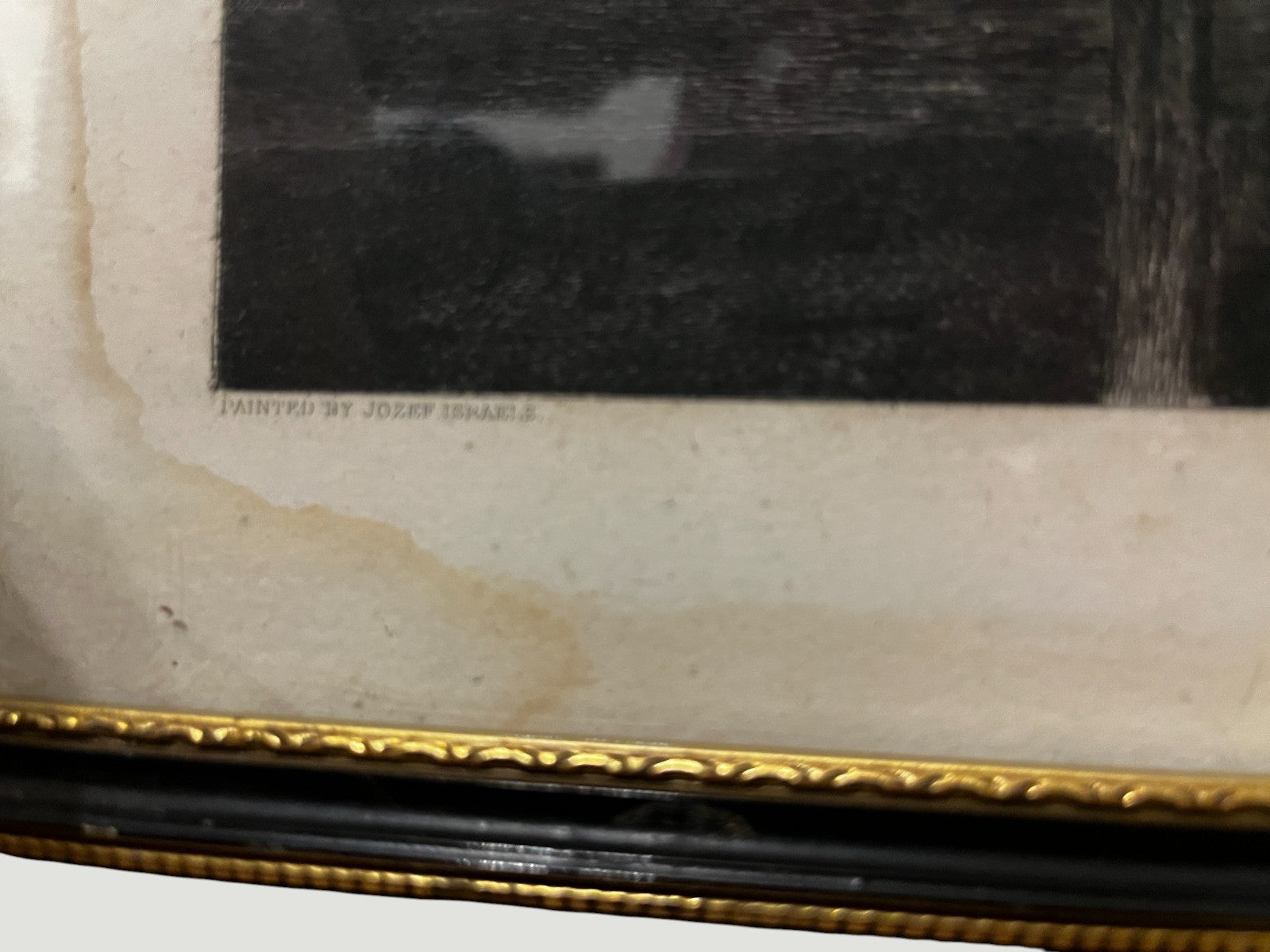 1883 Victorian Etching Nothing Left Frank Holl A Gery Bichard Framed Print