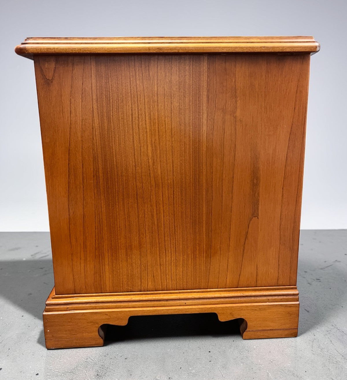 Mid Century Teak Bedside Cabinet Younger Furniture H52cm W46cm 1970s Solid Wood