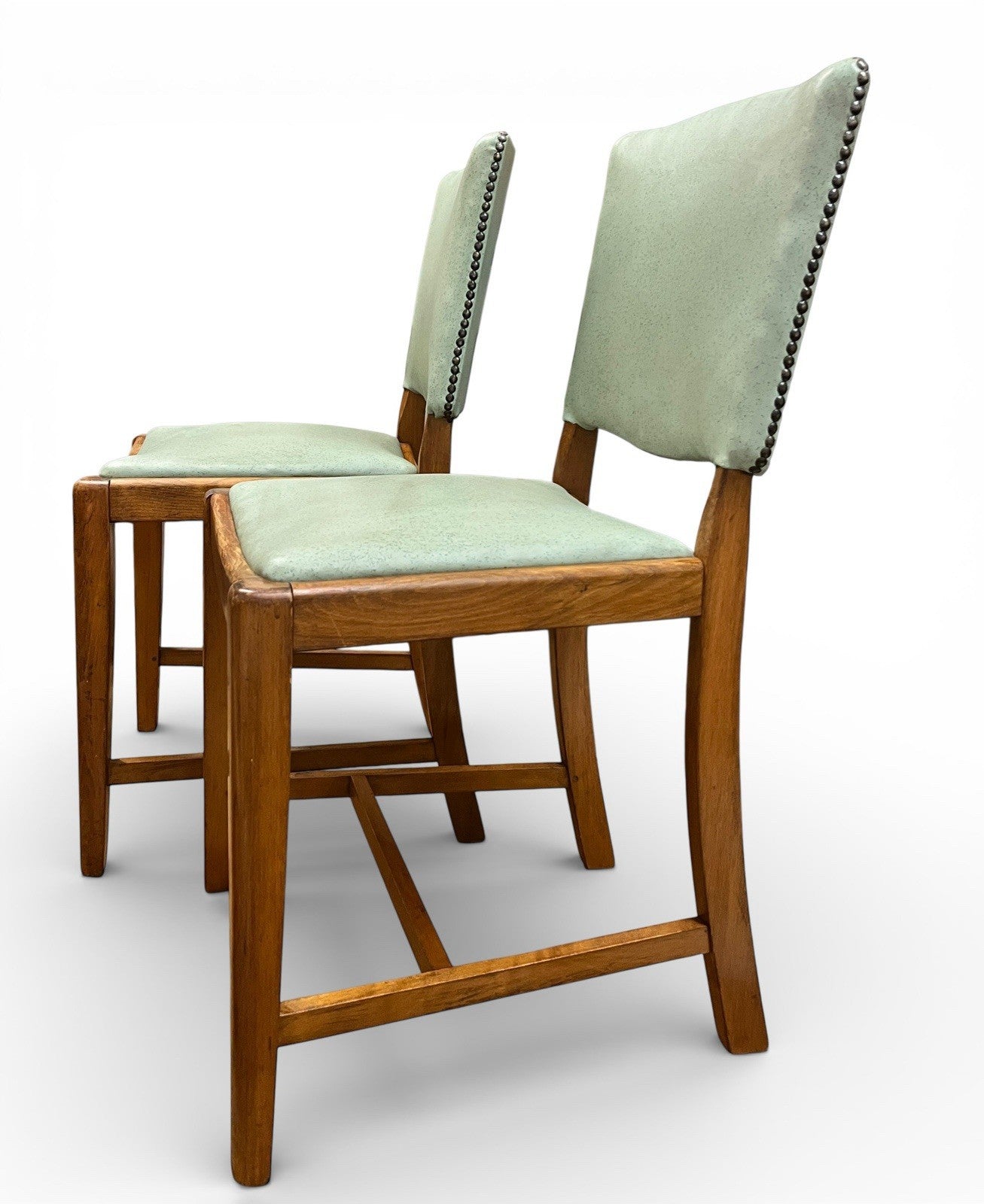 BIS Dining Chairs 1960 Mid Century Pair British Industrial Seating