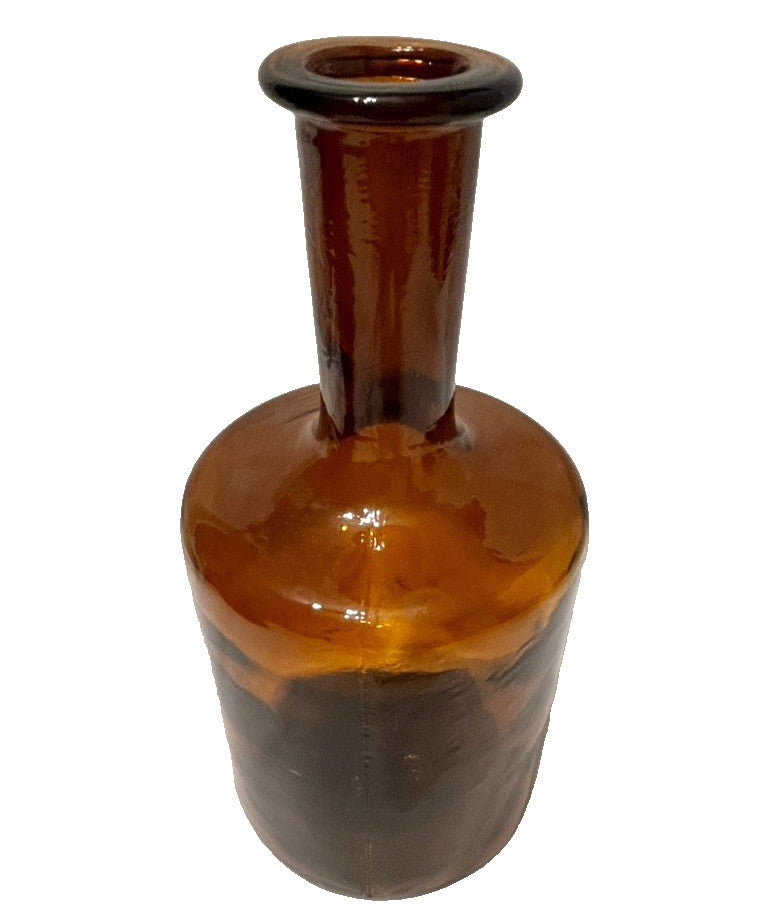 Holmegaard Viking Carafe Amber Glass Bottles Set 3 Vintage 1960s Mixed