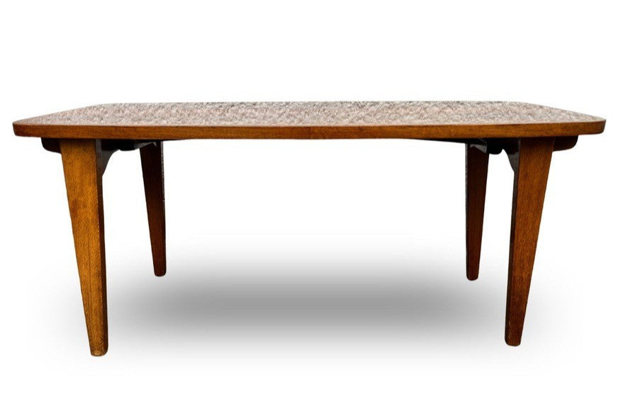 Vintage Folding Coffee Table / Teak Side Table Mid Century End Table 92cm x 45cm