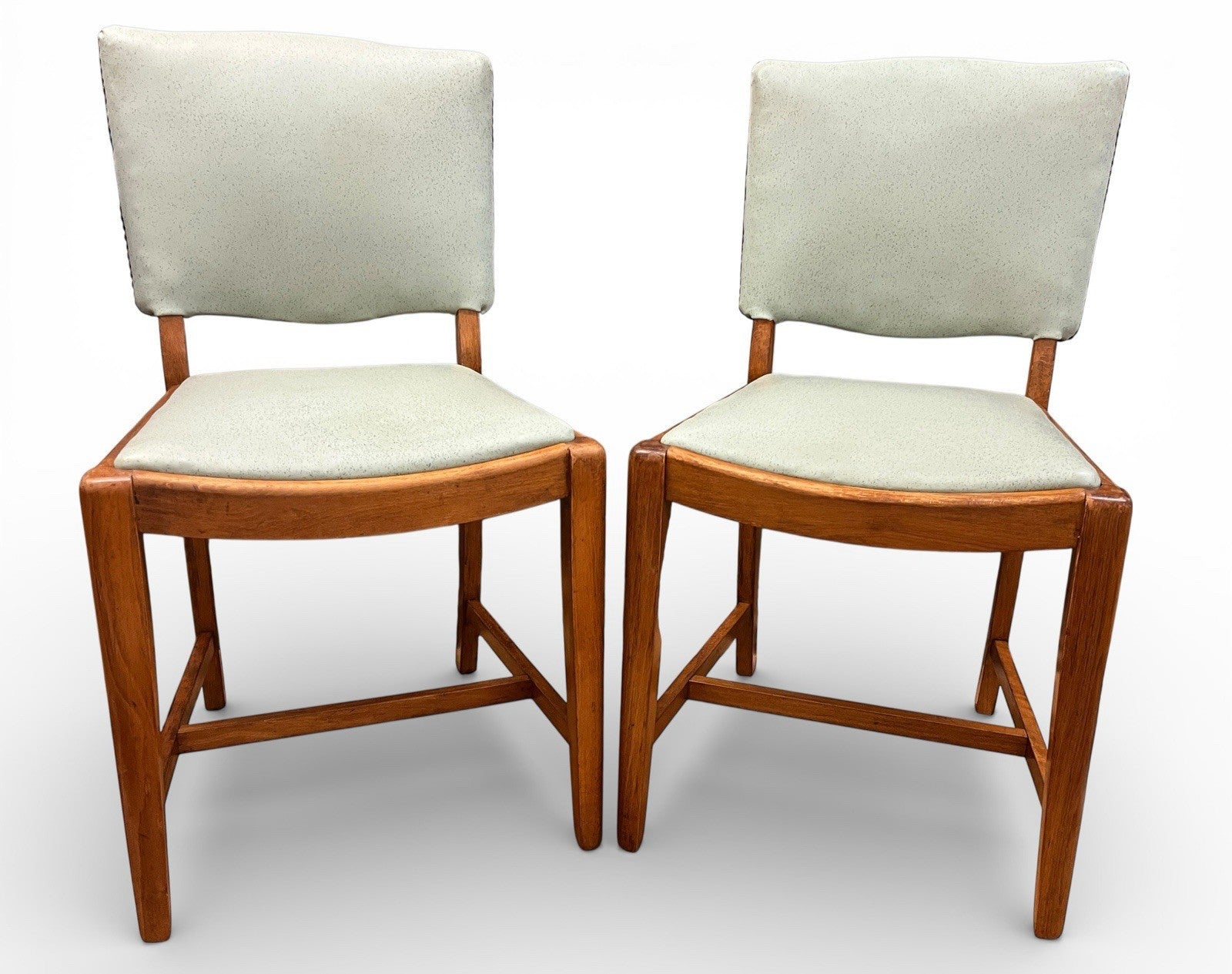 BIS Dining Chairs 1960 Mid Century Pair British Industrial Seating