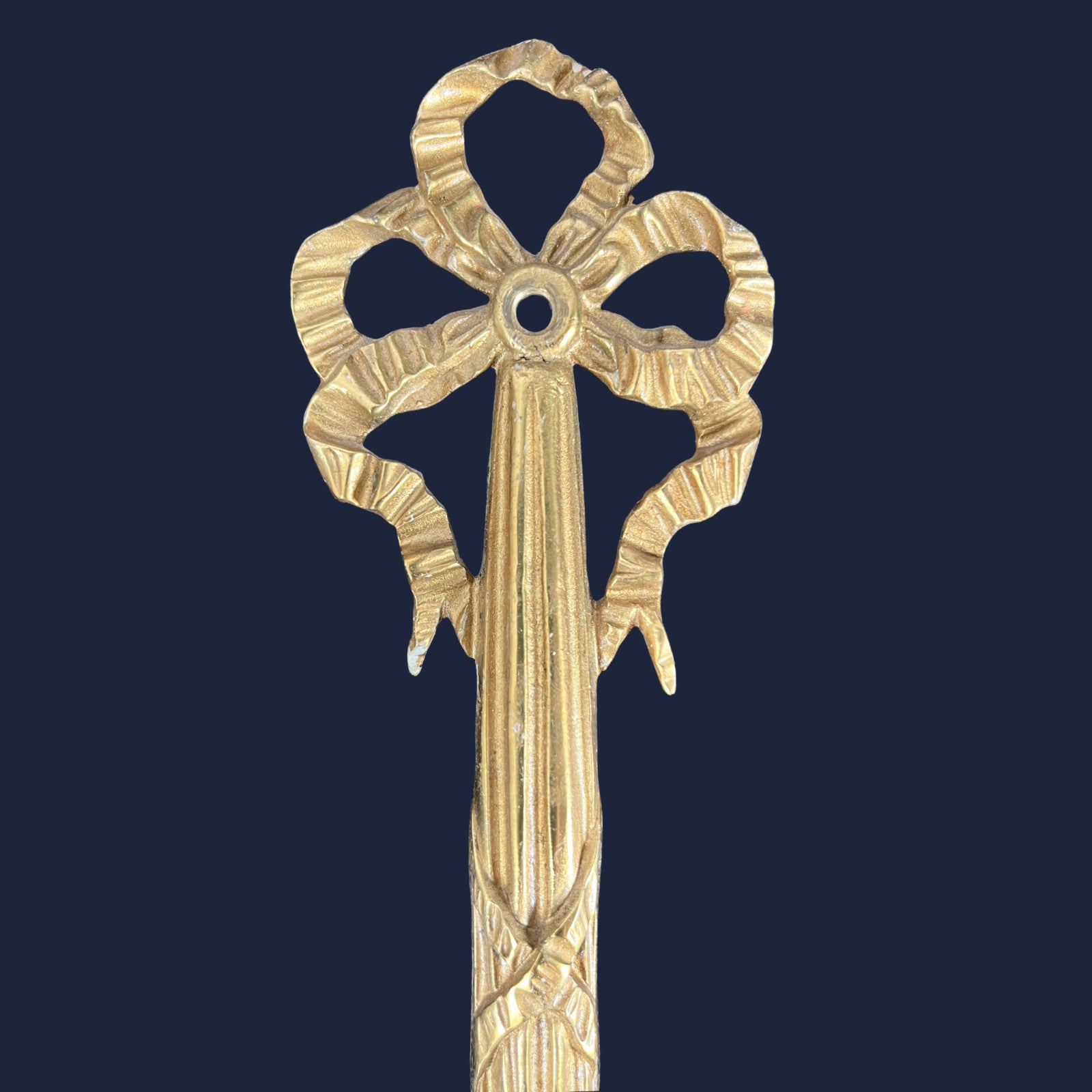 6x Vintage Art Nouveau Style Twin Arm Wall Sconces Brass Effect Wall Lights