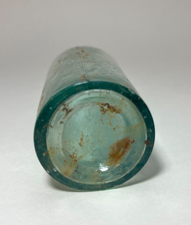 Vintage Green & Aqua Glass Bottle Job Lot Antique Style Apothecary Bottles