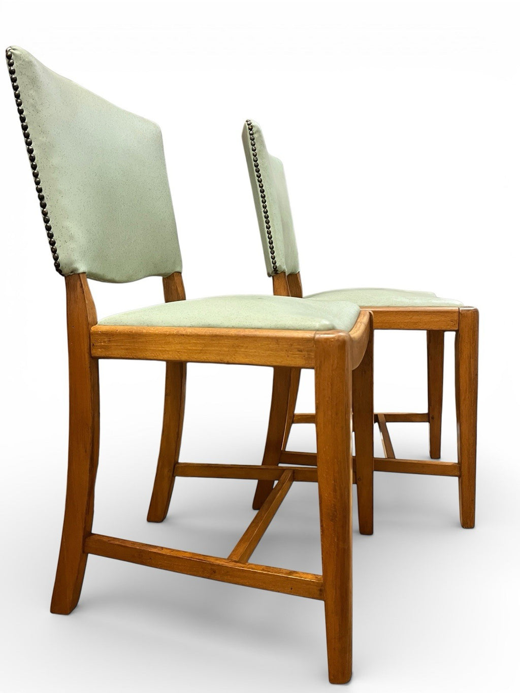 BIS Dining Chairs 1960 Mid Century Pair British Industrial Seating