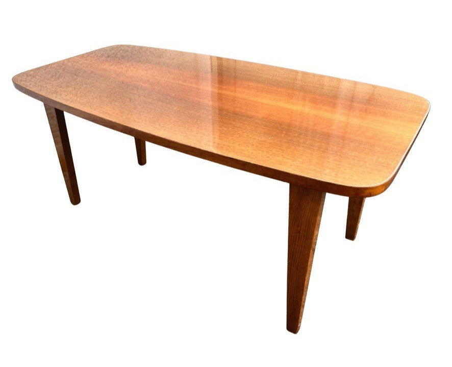 Vintage Folding Coffee Table / Teak Side Table Mid Century End Table 92cm x 45cm