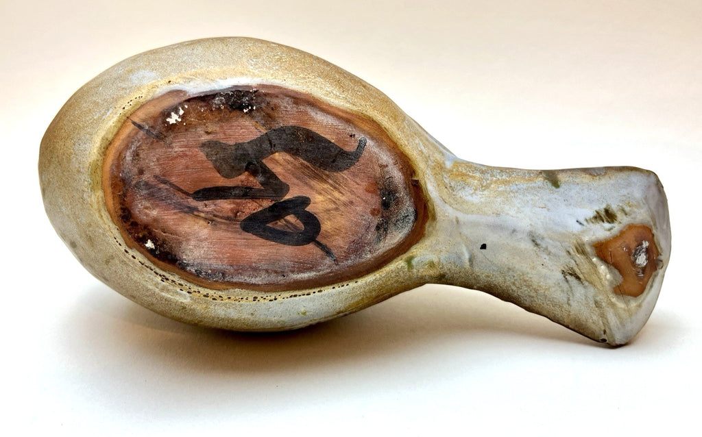 Agnes Escala Zoomorphic Pottery Bird Sculpture Studio Ceramic Signed 1950-1970