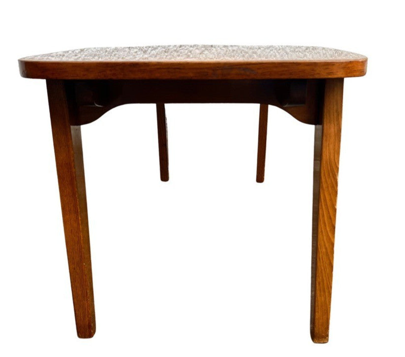Vintage Folding Coffee Table / Teak Side Table Mid Century End Table 92cm x 45cm