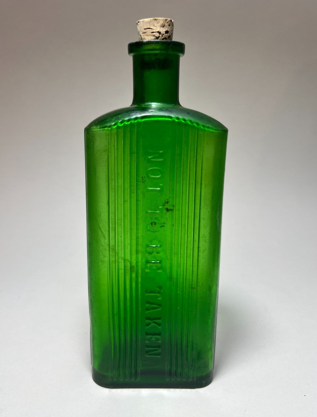 Vintage Green & Aqua Glass Bottle Job Lot Antique Style Apothecary Bottles