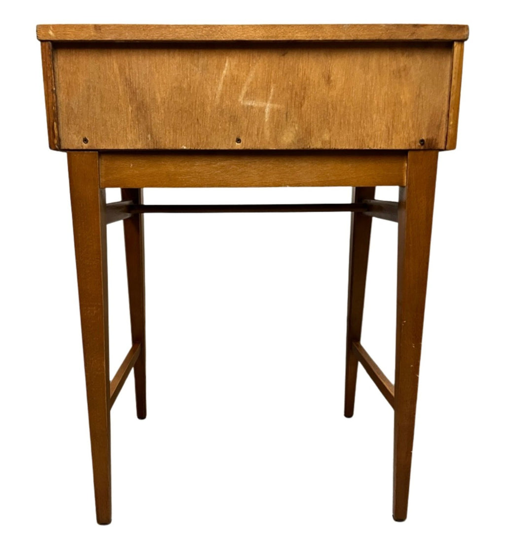 Vintage Mid Century Modern Meredew Bedside Table Teak Cabinet Atomic Era Retro