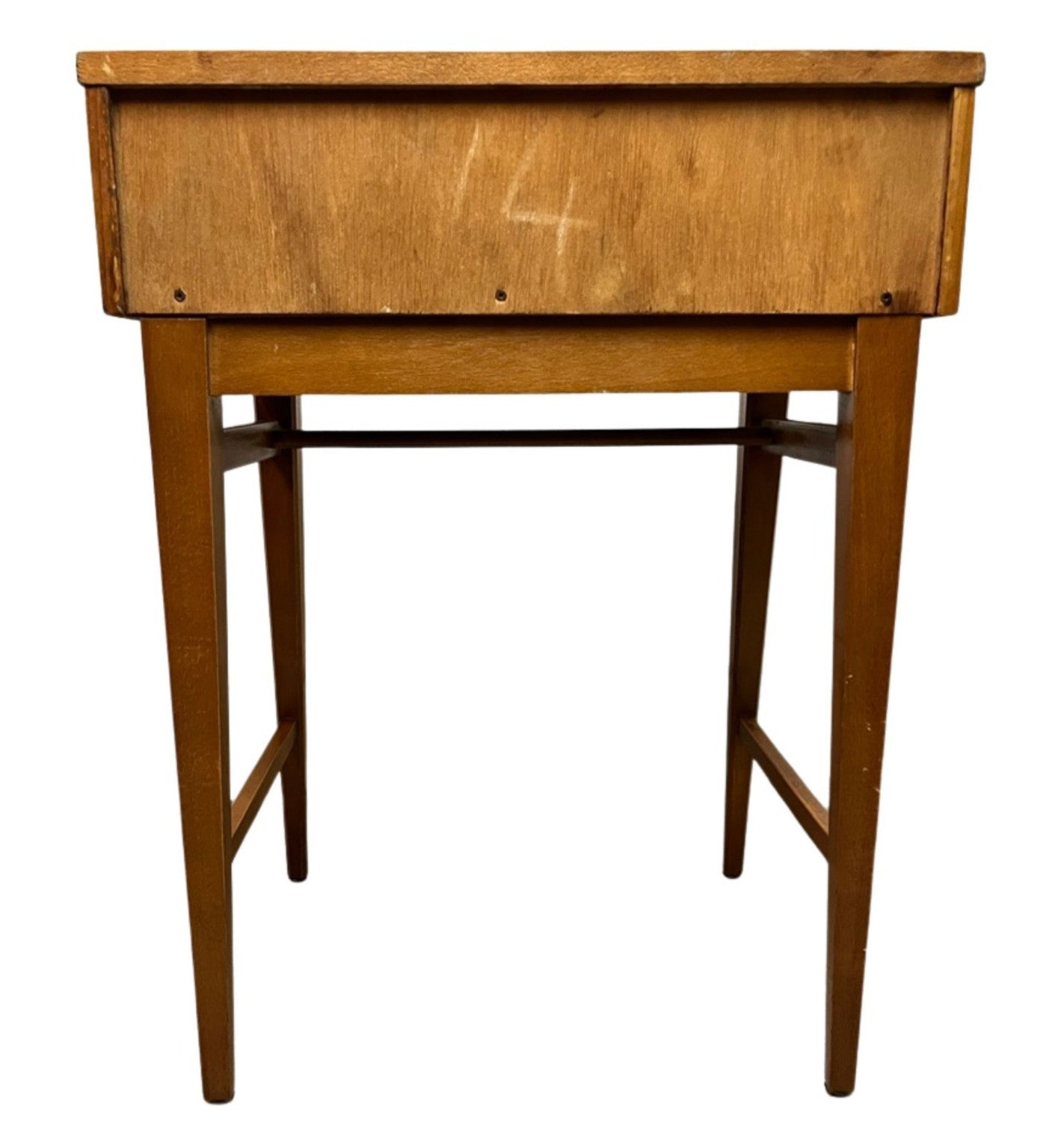 Vintage Mid Century Modern Meredew Bedside Table Teak Cabinet Atomic Era Retro