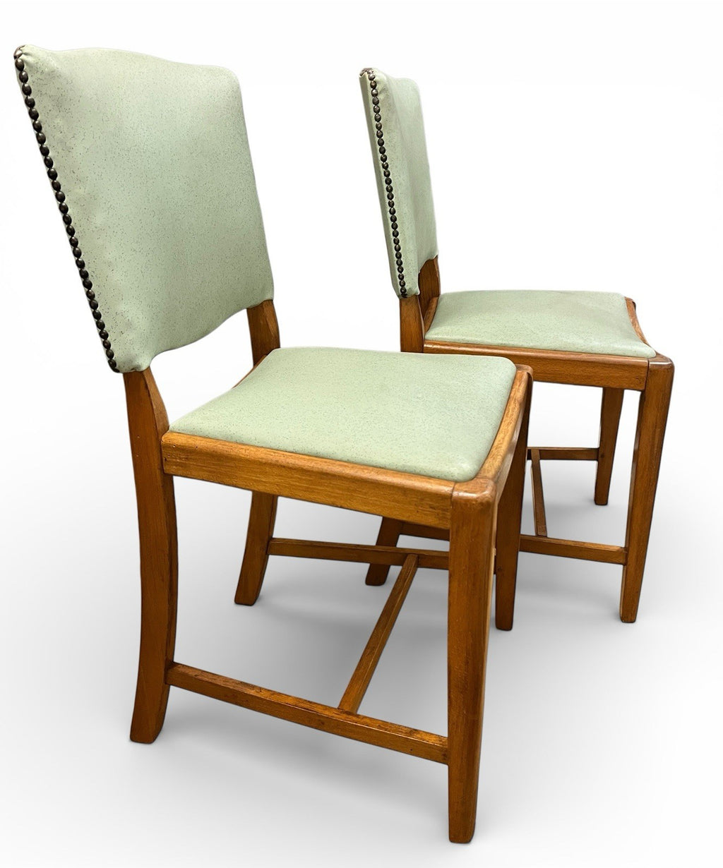 BIS Dining Chairs 1960 Mid Century Pair British Industrial Seating