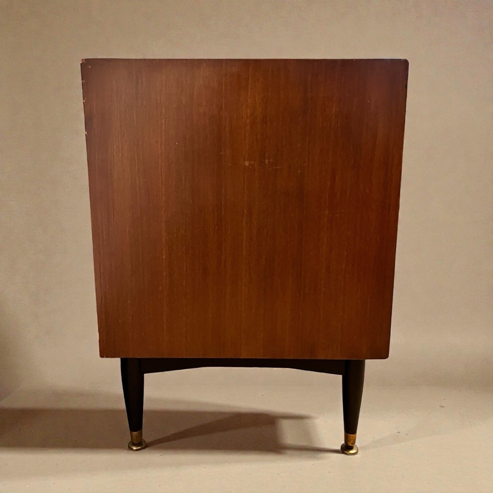 Nathan Mid Century Chest of Drawers Vintage Walnut Lowboy Cabinet Retro 99cm