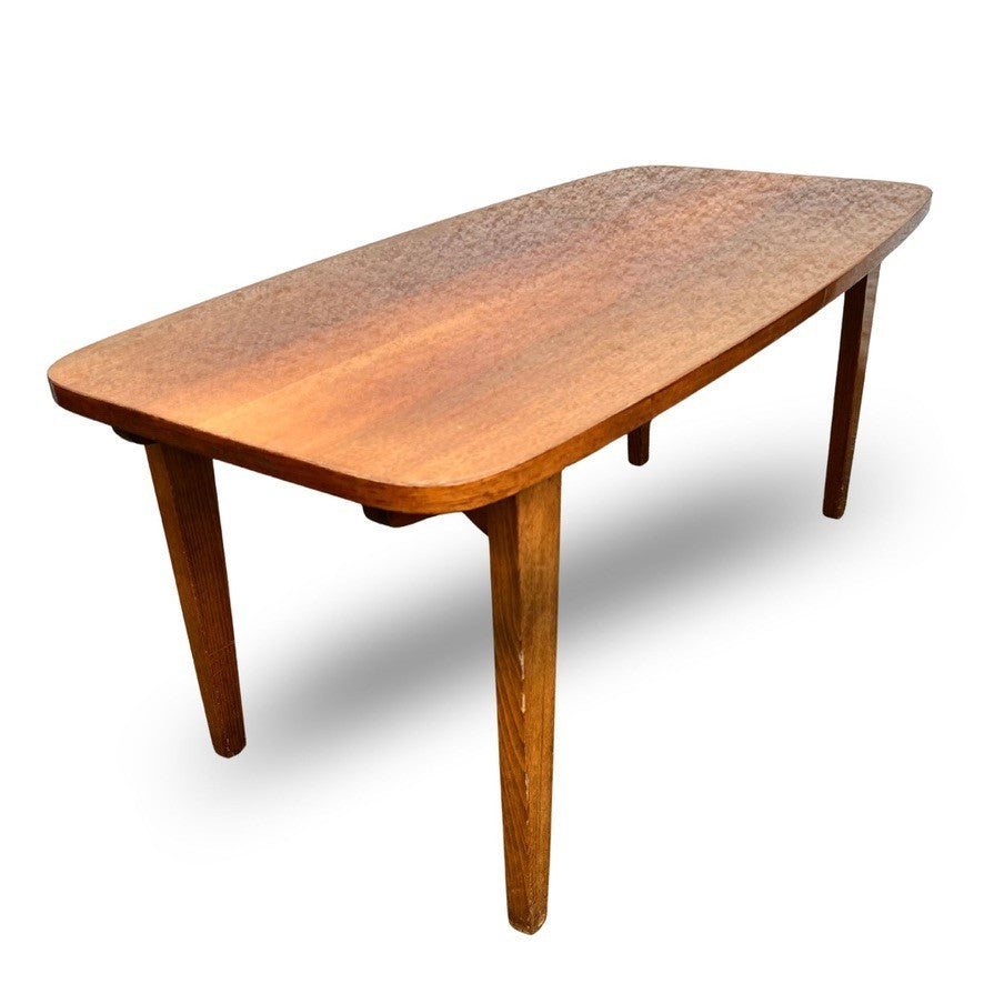 Vintage Folding Coffee Table / Teak Side Table Mid Century End Table 92cm x 45cm
