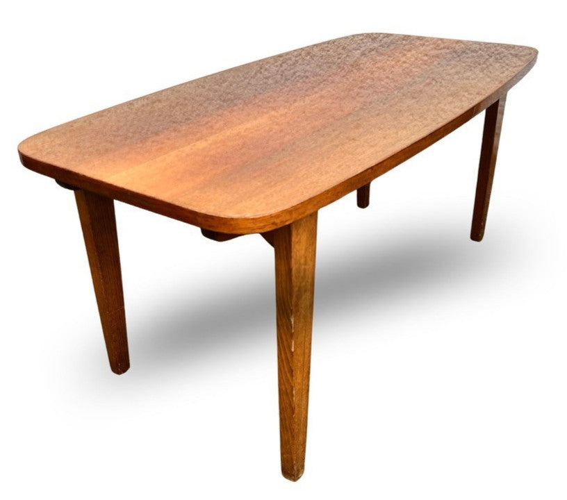 Vintage Folding Coffee Table / Teak Side Table Mid Century End Table 92cm x 45cm