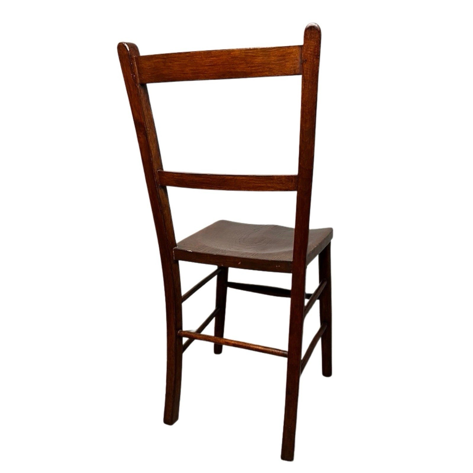 Vintage Wooden Dining Chair / Kitchen Chair – Solid Wood Ladder Back Chair 85cm
