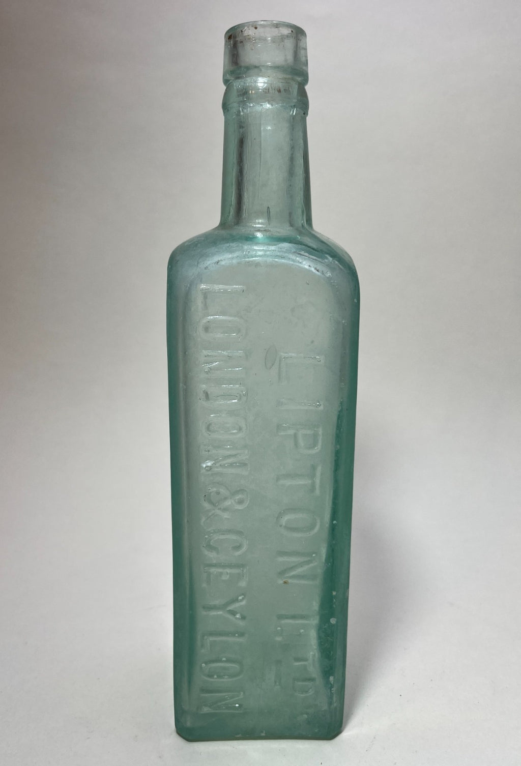Vintage Green & Aqua Glass Bottle Job Lot Antique Style Apothecary Bottles