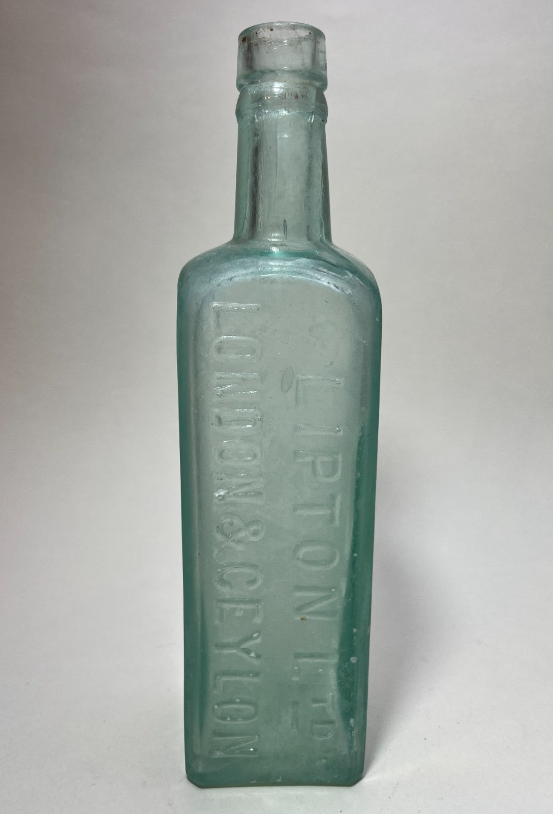 Vintage Green & Aqua Glass Bottle Job Lot Antique Style Apothecary Bottles