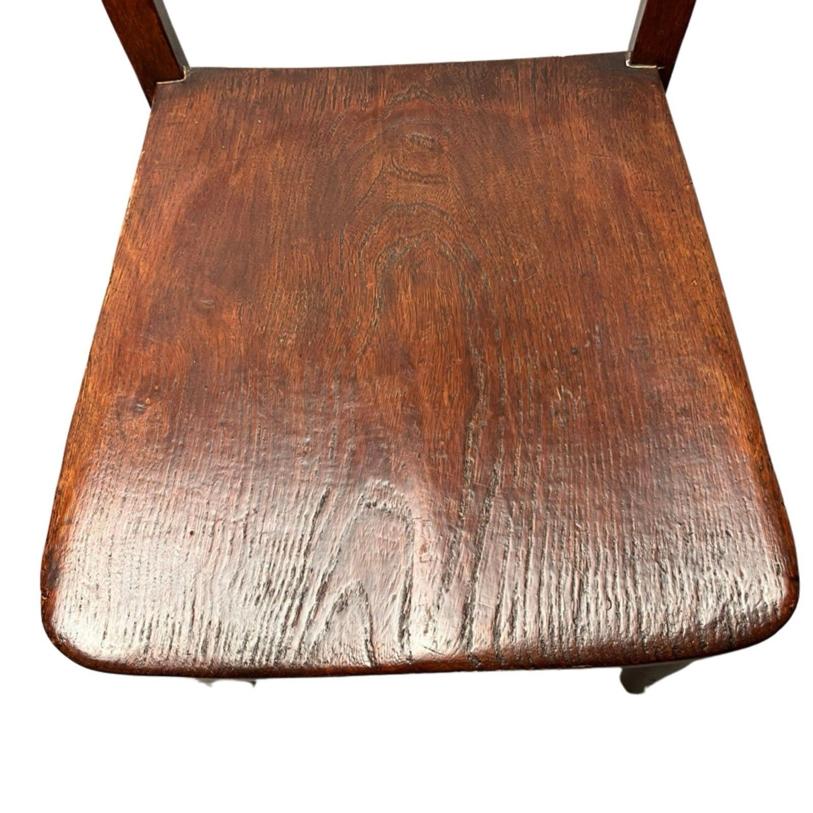 Vintage Wooden Dining Chair / Kitchen Chair – Solid Wood Ladder Back Chair 85cm